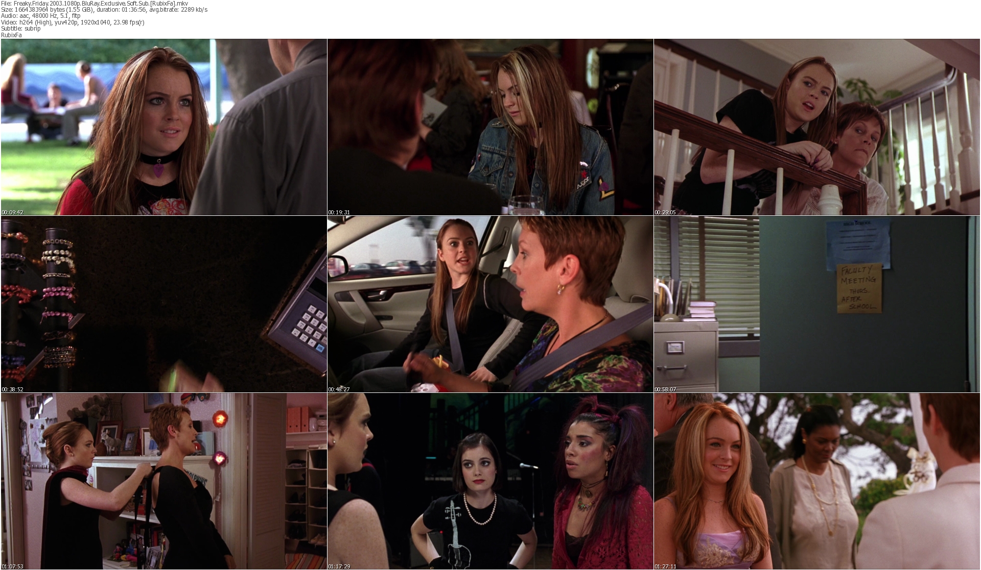 دانلود کالکشن کامل Freaky Friday